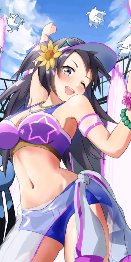 健康活力♡ – 女性肚脐插画特辑