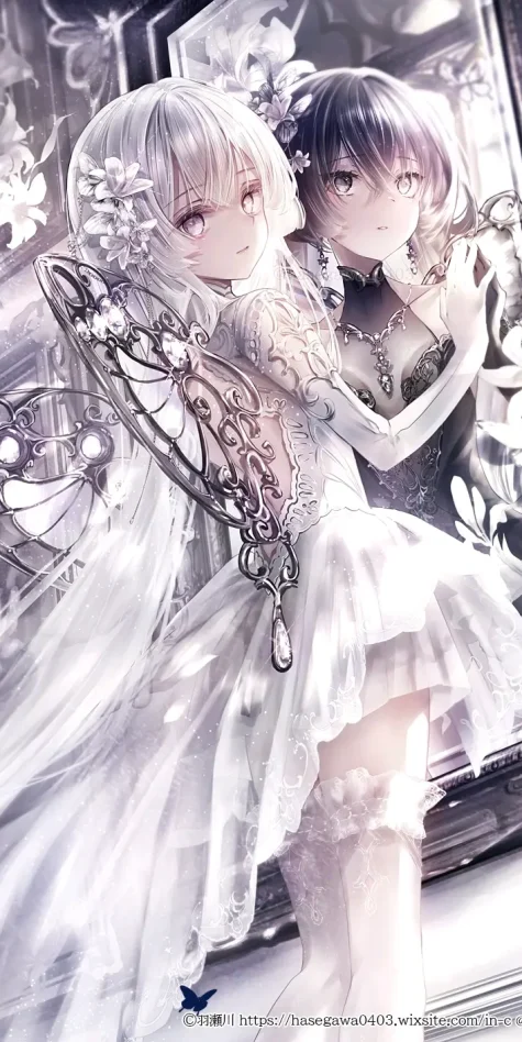 光影交错 – 白与黑插画特辑