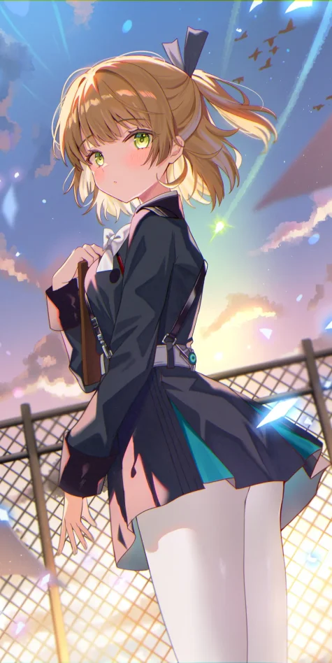 凸显美腿的利器♡ – 迷你裙插画特辑