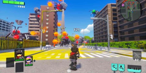 数码方块地球防卫军2/EARTH DEFENSE FORCE: WORLD BROTHERS 2/支持网络联机