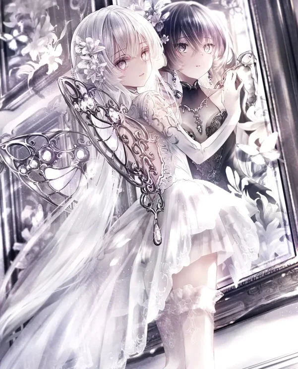 光影交错 – 白与黑插画特辑