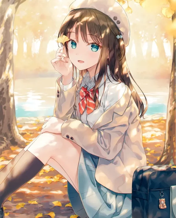 轻轻系上♡ – 缎带领结插画特辑
