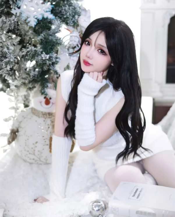 私房写真 | 白丝美女圣诞私房照