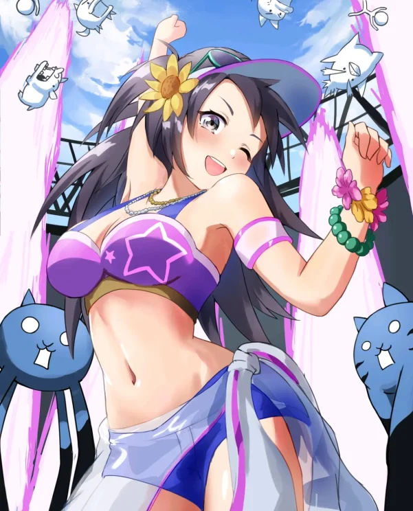 健康活力♡ – 女性肚脐插画特辑