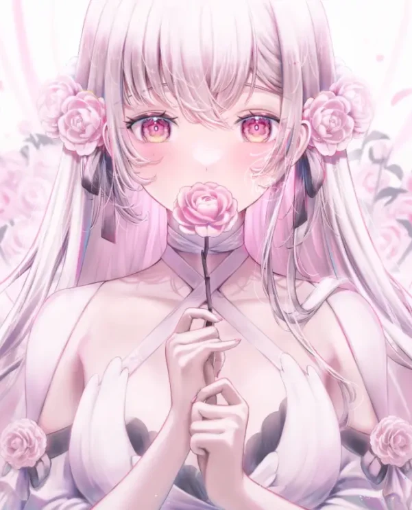 手中的情感 – 「手捧鲜花」插画特辑