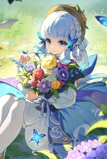 传递感谢之意 – 花束插画特辑