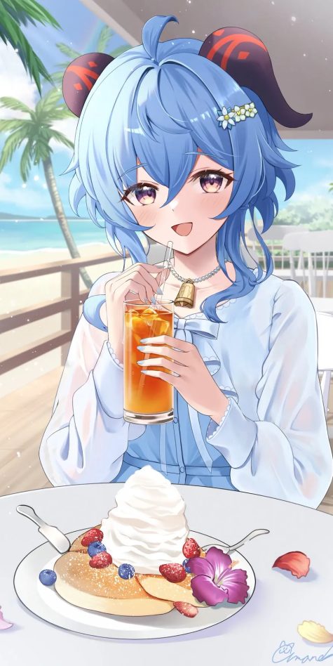 动漫美图 | 甘雨：遇上便是上上签 谢谢你来我身边