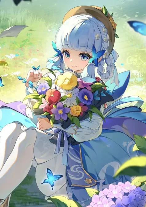 传递感谢之意 – 花束插画特辑