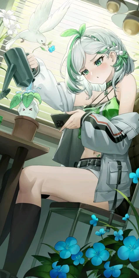 风景变换 – 窗边插画特辑