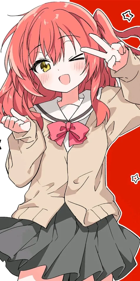 要搭什么颜色？ – 校服×开衫毛衣插画特辑