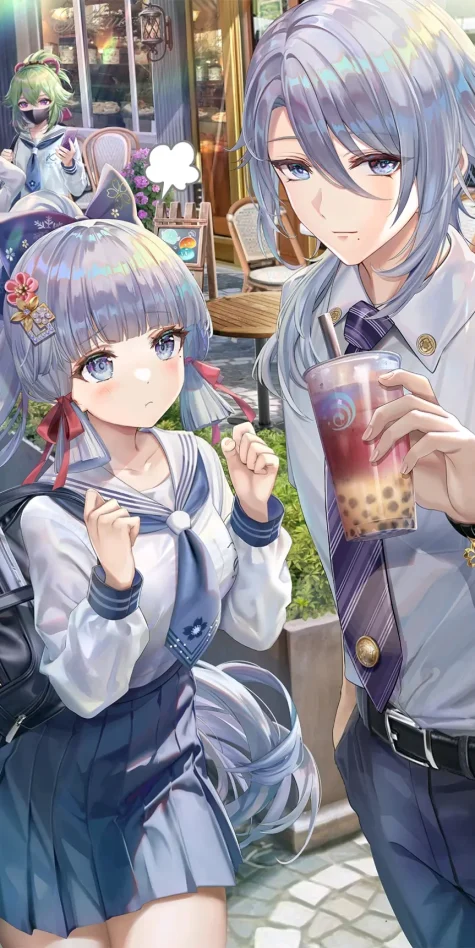 守护与依赖 – 兄妹插画特辑