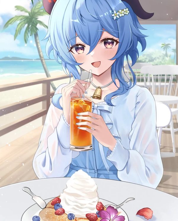 动漫美图 | 甘雨:遇上便是上上签 谢谢你来我身边