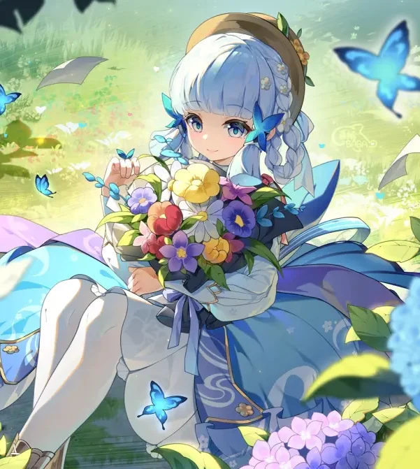 传递感谢之意 – 花束插画特辑