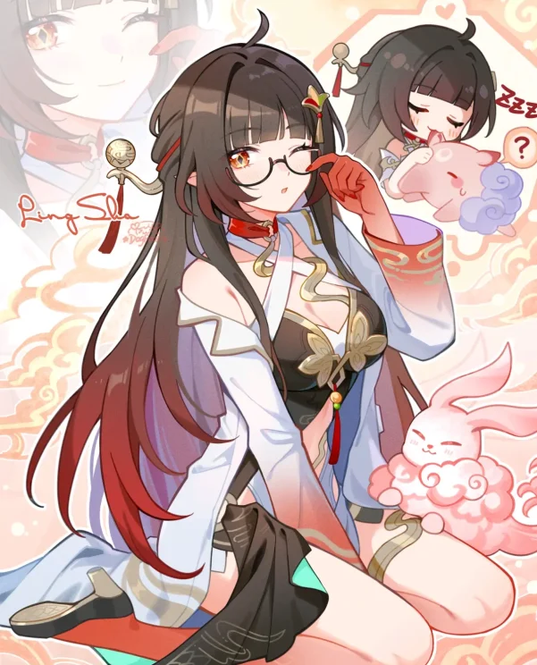 身心都放松♡ – 鸭子坐插画特辑