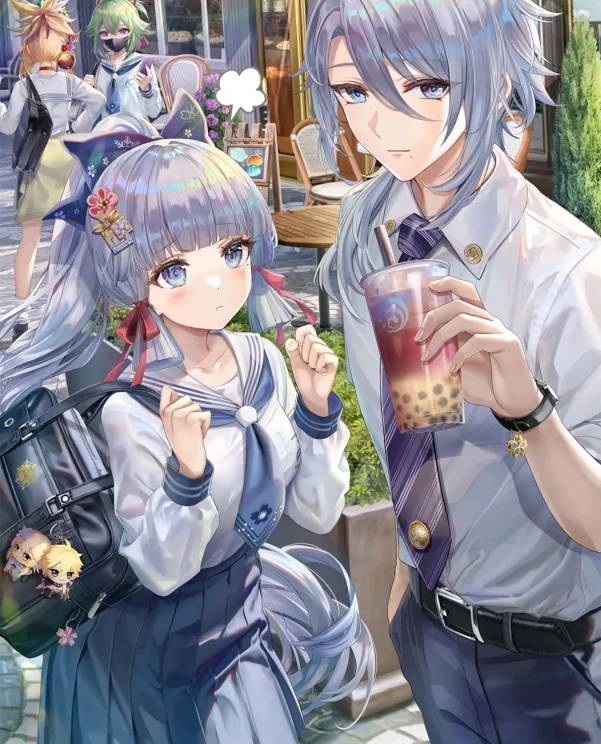 守护与依赖 – 兄妹插画特辑