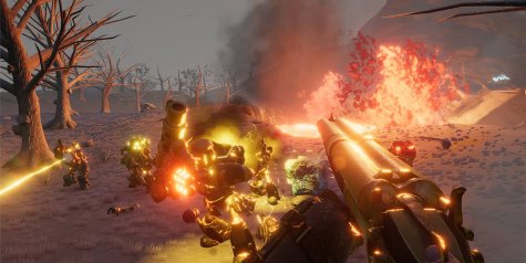 火山岛/火山钻地机/Volcanoids