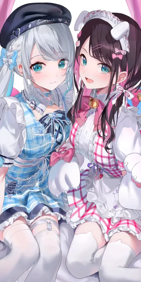 若隐若现的鲜艳色彩 – 内层挑染插画特辑