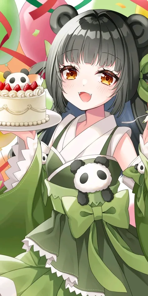 可爱满点♡ – 熊猫插画特辑