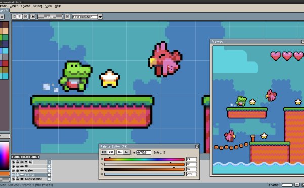 Aseprite|官方简体中文|支持键盘.鼠标