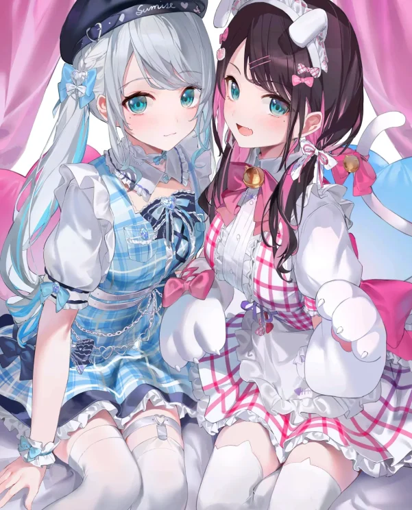 若隐若现的鲜艳色彩 – 内层挑染插画特辑