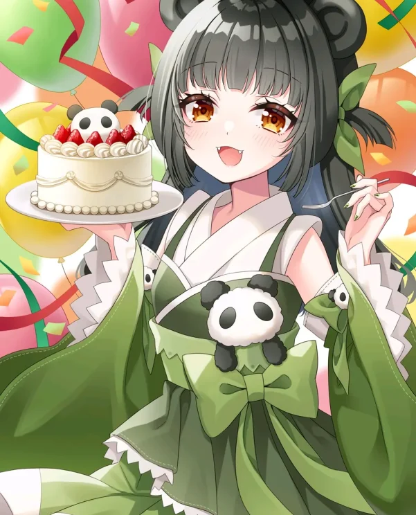 可爱满点♡ – 熊猫插画特辑