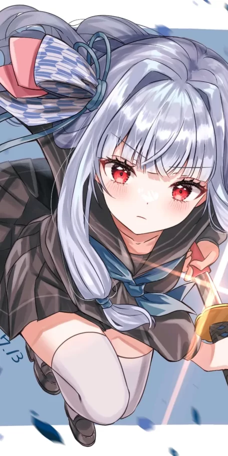 锋芒毕露 – 「日本刀和女子」插画特辑