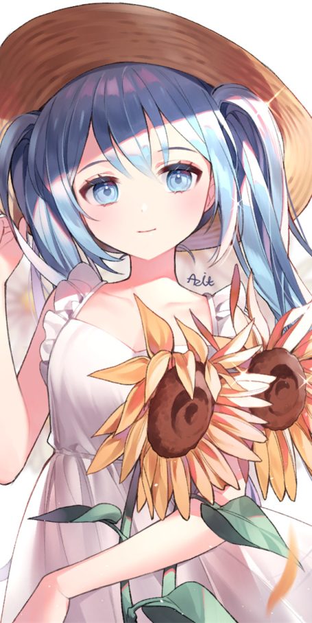 韩国画师Azit萌系少女原画插画壁纸图片素材作品合集美术绘画资料