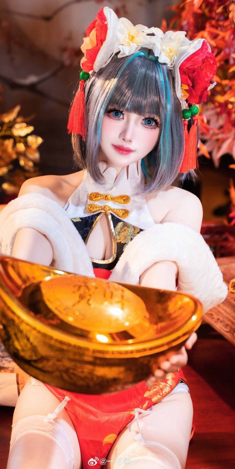 COSPLAY | 恭喜发财喵🐱 碧蓝航线 柴郡