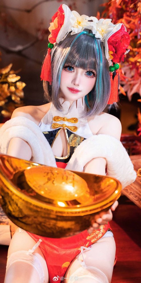 COSPLAY | 恭喜发财喵🐱 碧蓝航线 柴郡