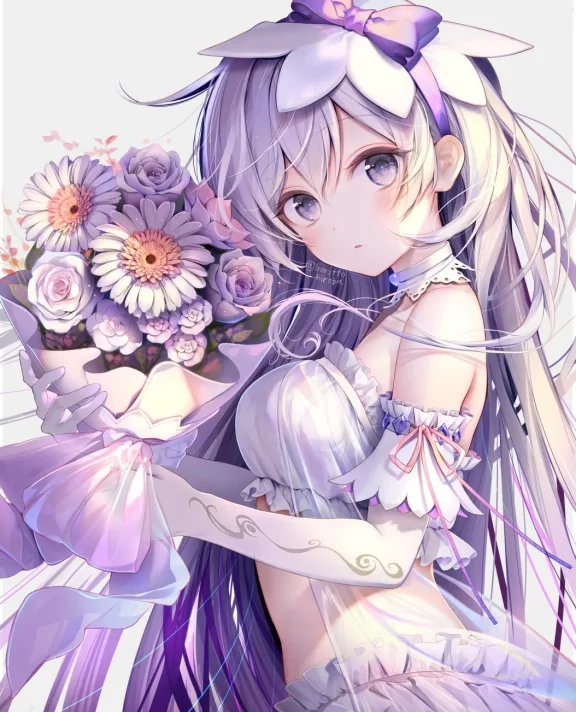 头上的华丽 – 头饰插画特辑