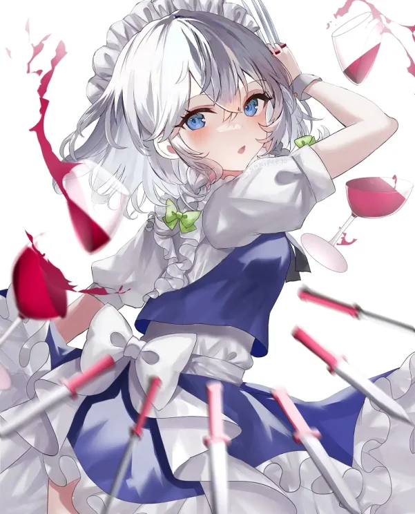 冰冷的光芒 – 刀具插画特辑