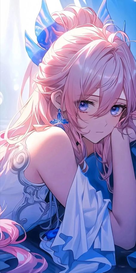 二次元壁纸 | 沉没时却点亮了珊瑚的梦