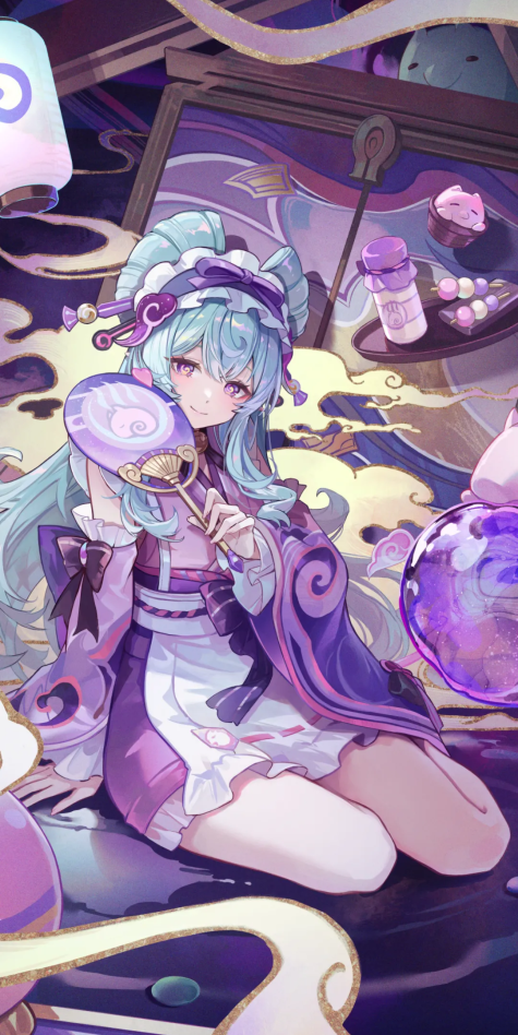 动漫壁纸 | 落日溺在云层里，银河滑落一片星