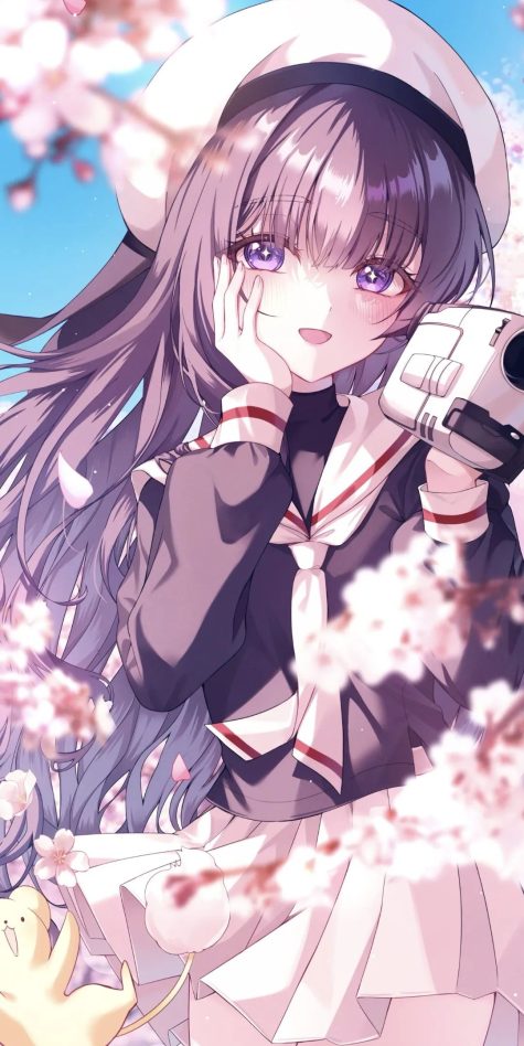 动漫壁纸 | 岁月的长河悠悠流淌，往事如花瓣般逐水飘零