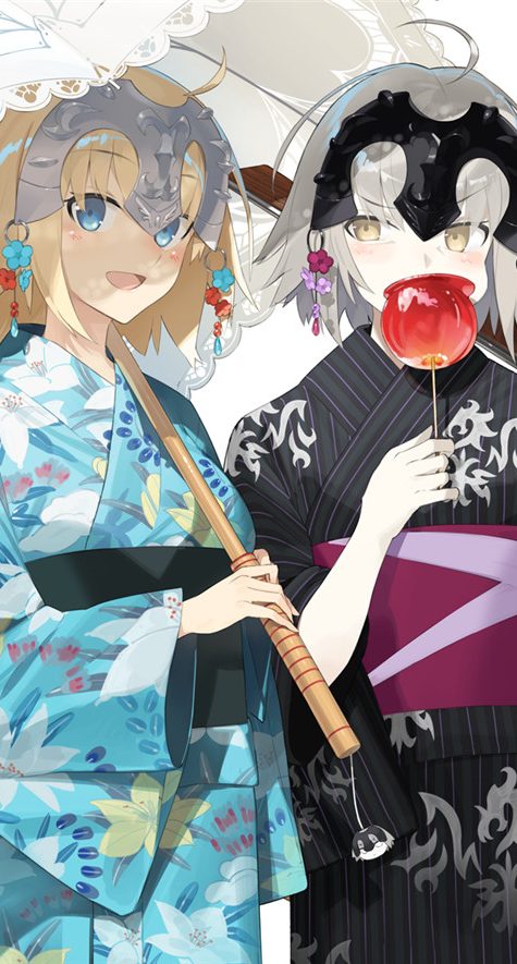 FGO/fate系列角色贞德P站pixiv相关图集原画插画壁纸美术图片素材