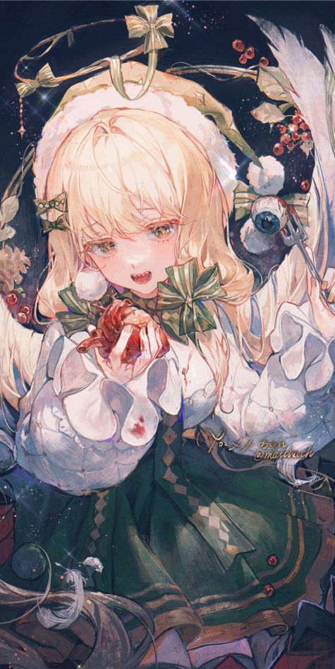 日系动漫二次元插画天使少女主题图集原画插画壁纸画集图片素材