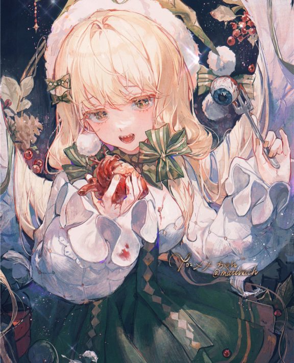 日系动漫二次元插画天使少女主题图集原画插画壁纸画集图片素材