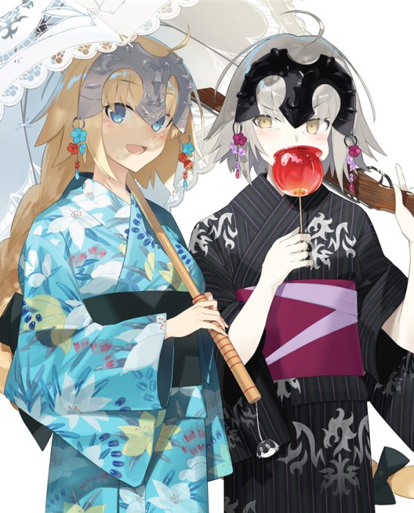 FGO/fate系列角色贞德P站pixiv相关图集原画插画壁纸美术图片素材