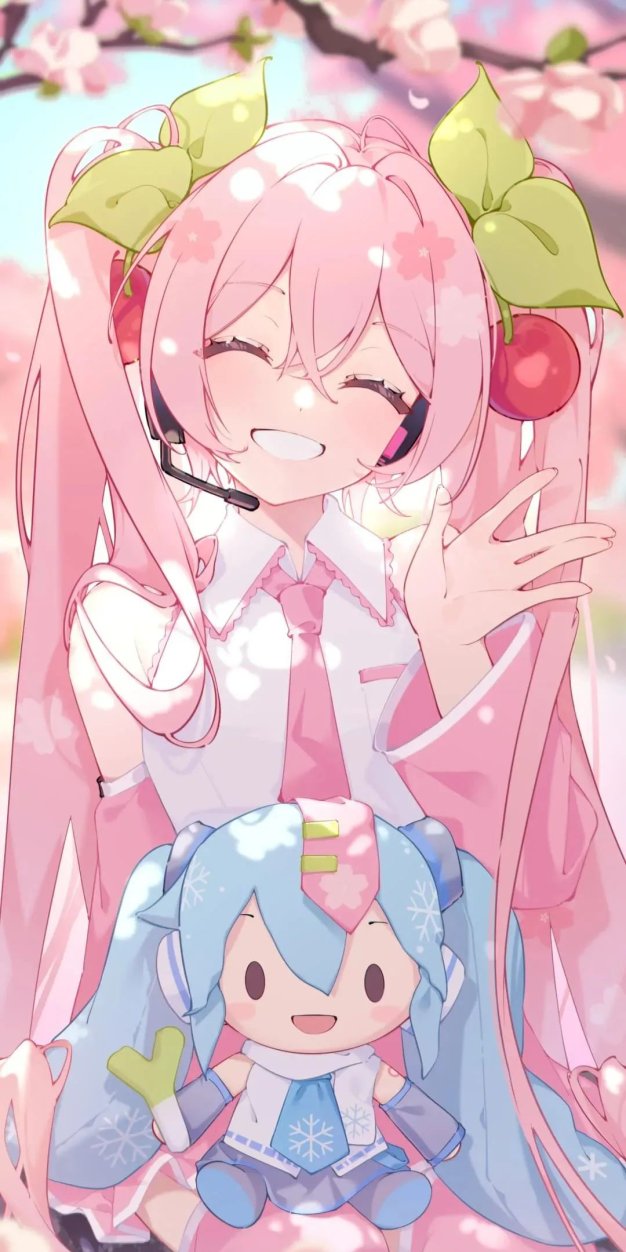 动漫壁纸 | 风偷藏了花的心事，在枝头悄悄诉说