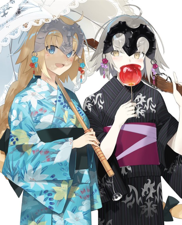 FGO/fate系列角色贞德P站pixiv相关图集原画插画壁纸美术图片素材