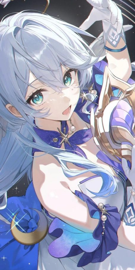 动漫壁纸 | 一瓣春色跌落，惊醒了沉睡的溪