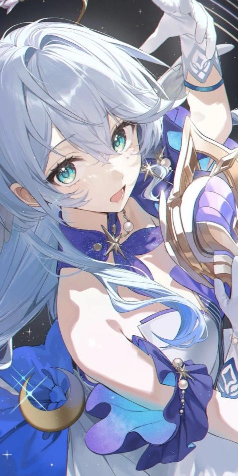 动漫壁纸 | 一瓣春色跌落，惊醒了沉睡的溪