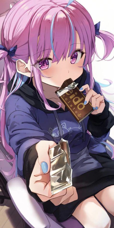 动漫壁纸 | 玫瑰藏于晚霞