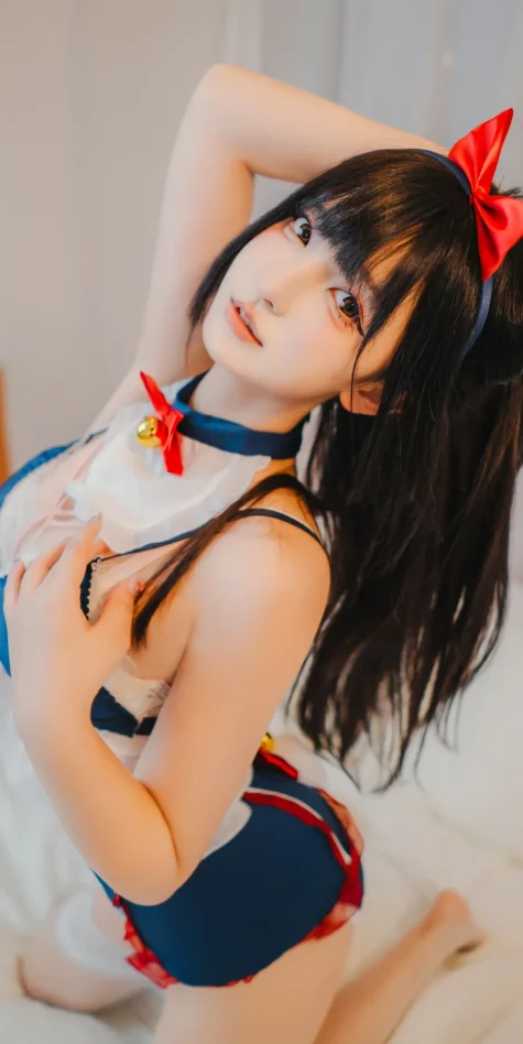 神楽坂真冬 – 写真 – 白丝猫娘[75P+2V – 319.02MB]