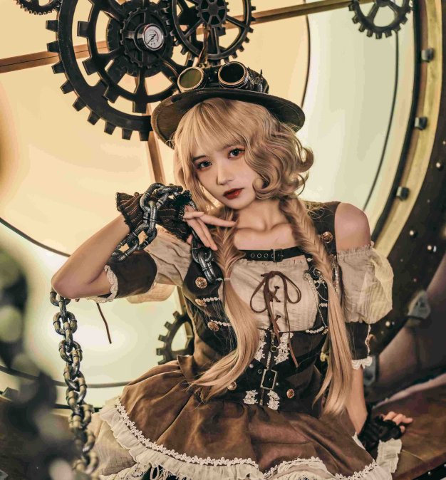 蒸汽少女_出镜：兔子Zzz不吃胡萝卜 – 美图作品图片欣赏