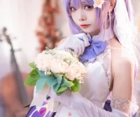 艾西Aiwest –  原神 – 刻晴 花嫁[40P – 427.21MB]