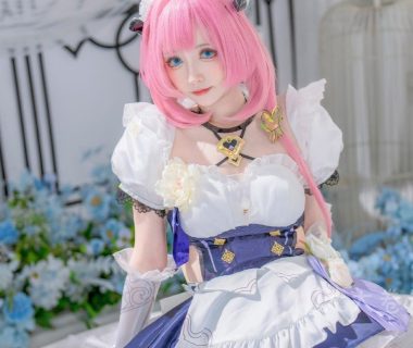 Cosplay | 嗨想我了嘛！宇宙第一美少女爱莉希雅来了哦❤️～