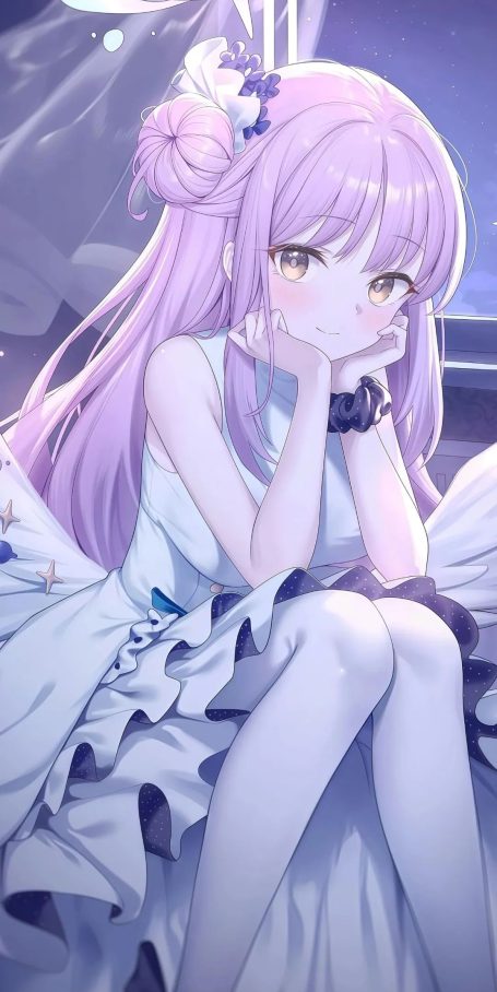 动漫壁纸 | 微笑是阳光的碎片，落在唇边