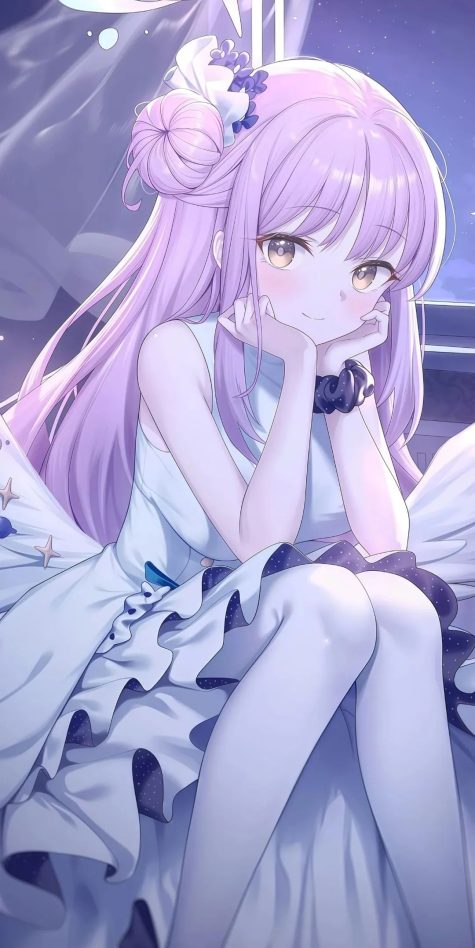 动漫壁纸 | 微笑是阳光的碎片，落在唇边