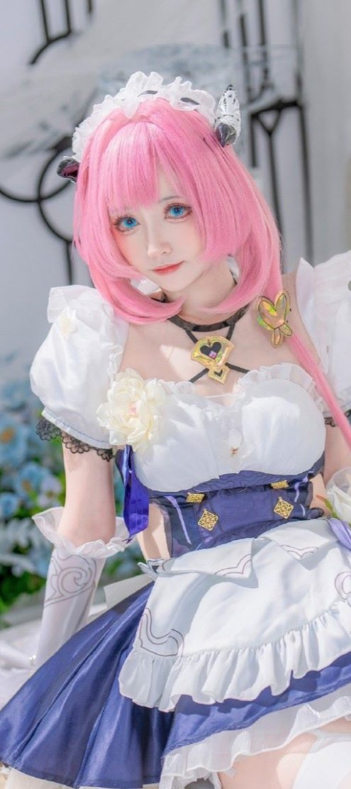 Cosplay | 嗨想我了嘛！宇宙第一美少女爱莉希雅来了哦❤️～